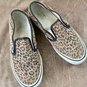 Vans Slip-On Leopard Print Ultracush size women’s 10.5